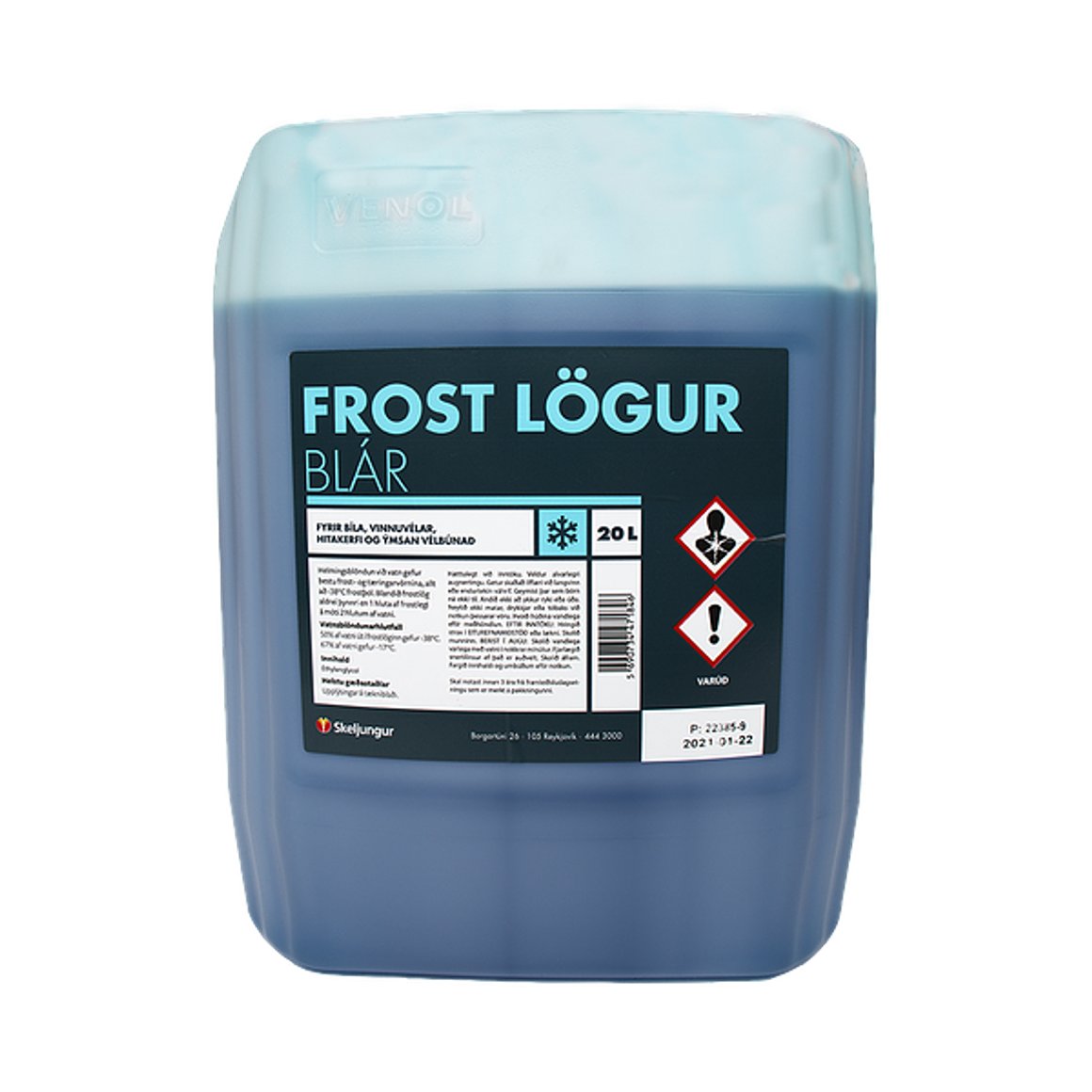 Frostlögur blár 20 L