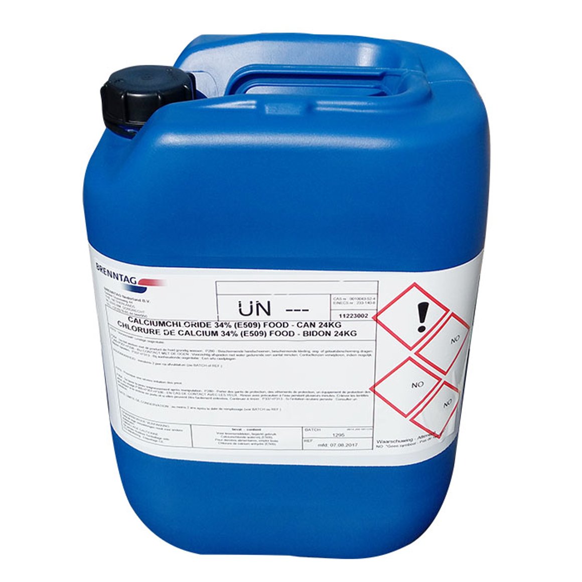 Calcium chloride 34/36%sol.FG-33kg
