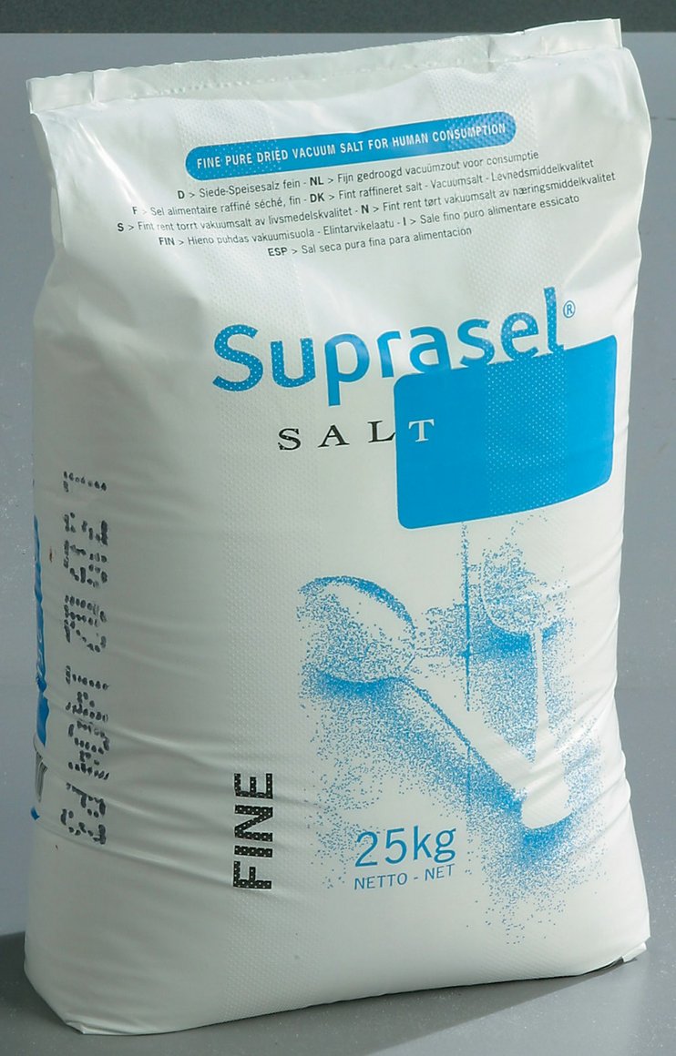 Vacuum salt - NaCl E535 - 25kg