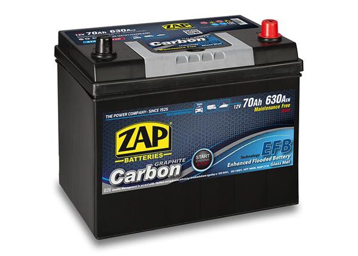 ZAP Carbon EFB 570 46 Rafgeymir 70Ah
