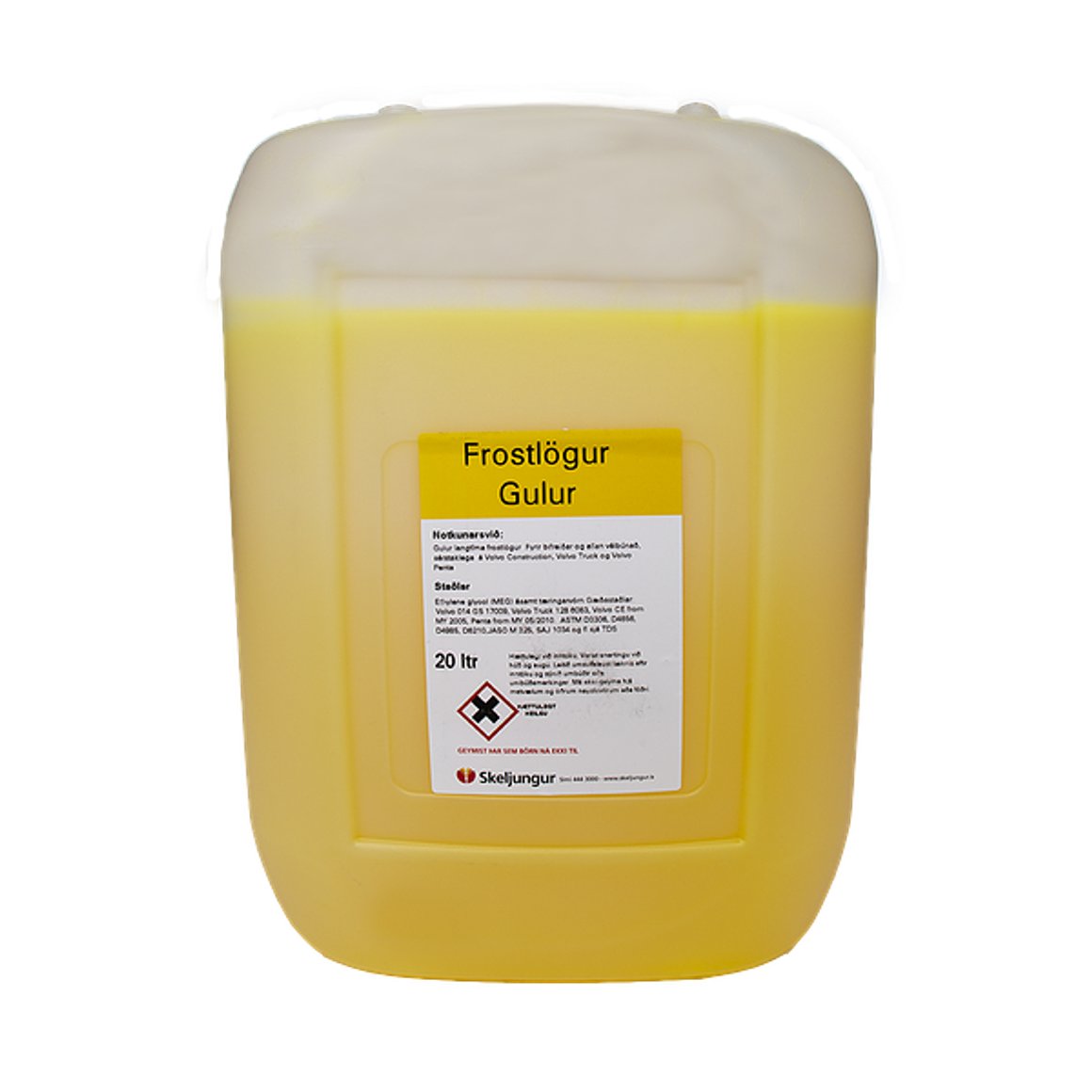 Frostlögur Gulur Maintain Fricfin LL-YF 20 L