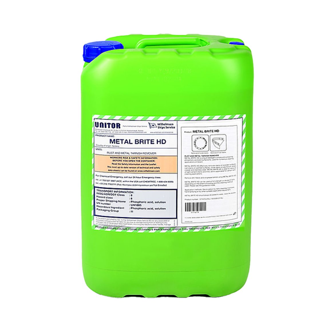 Unitor Metal Brite HD - 25 LTR