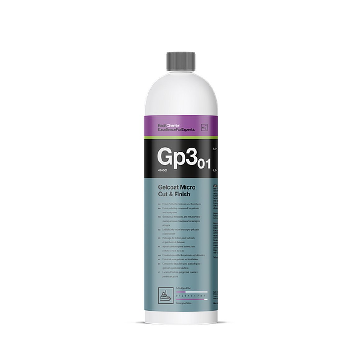 KCx Gelcoat Micro Cut & Finish 1 Ltr
