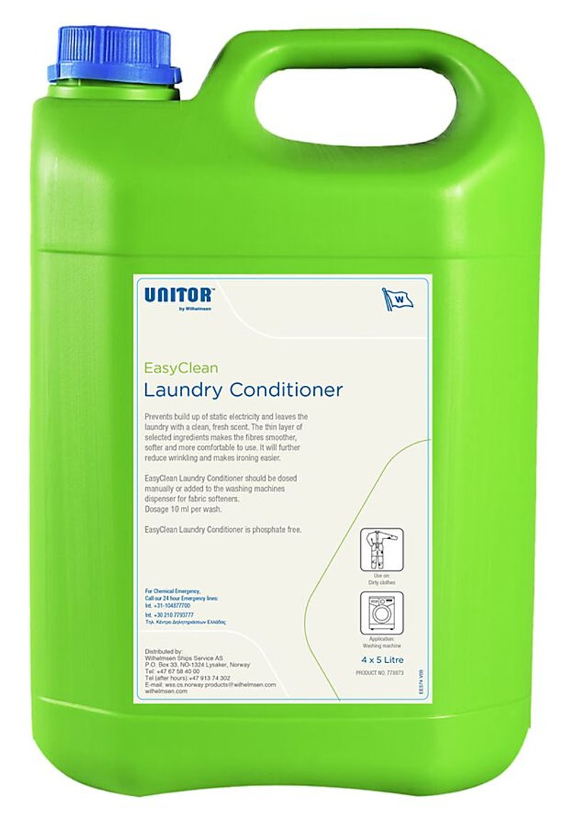 Unitor EasyClean Laundry Condition- 5ltr
