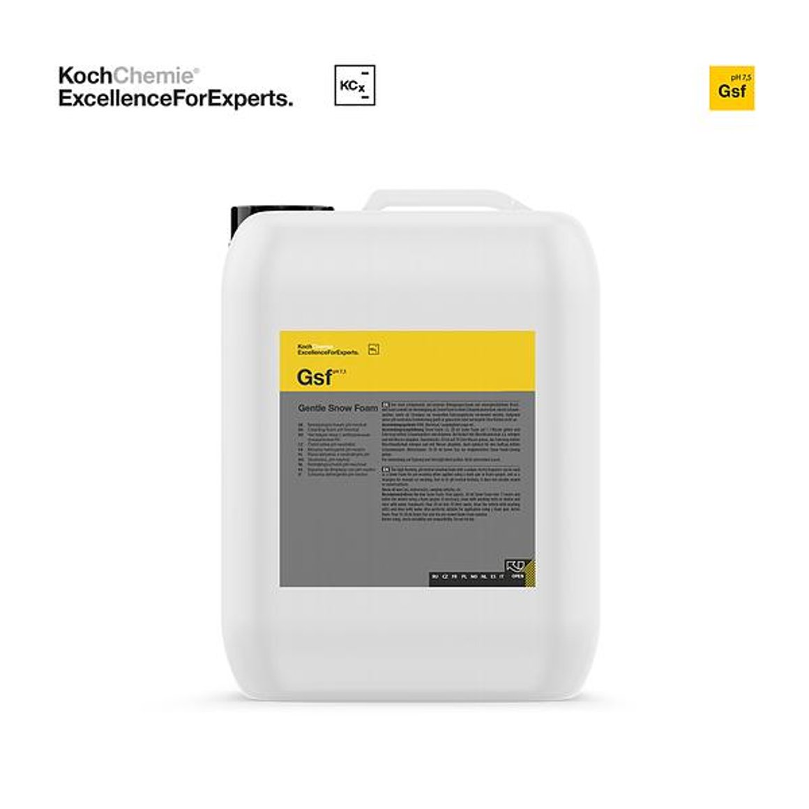 KCx Gentle Snow Foam (Gsf) 5ltr