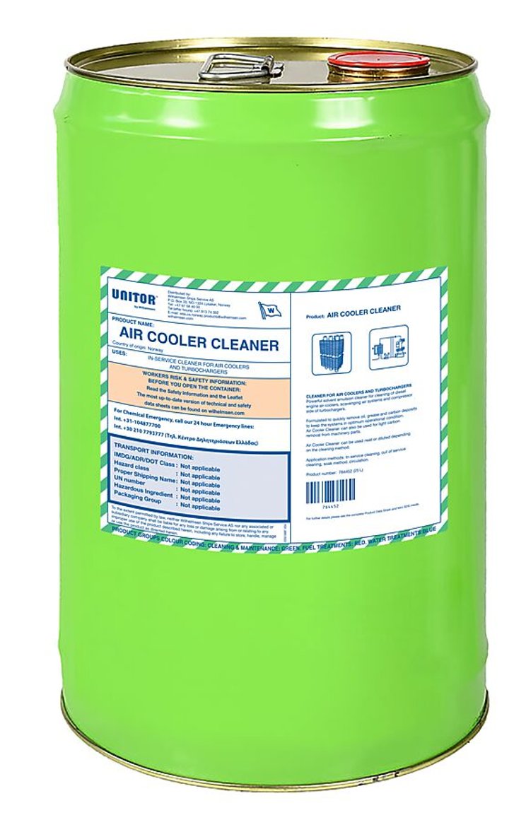 Unitor Air Cooler Cleaner 25ltr