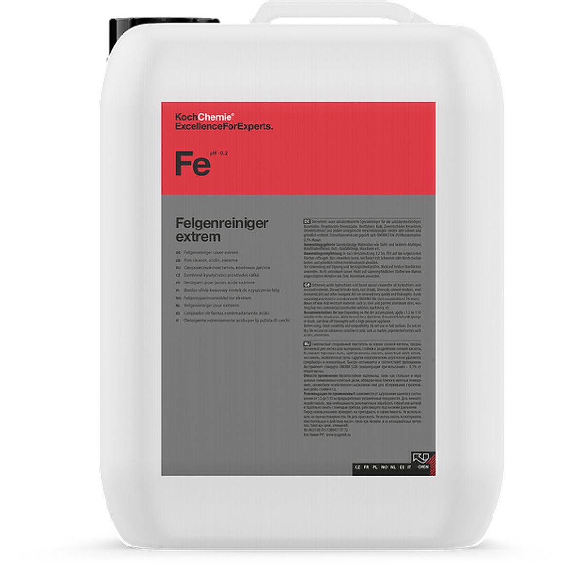KCx Felguhreinsir Extrem Fe 22 kg