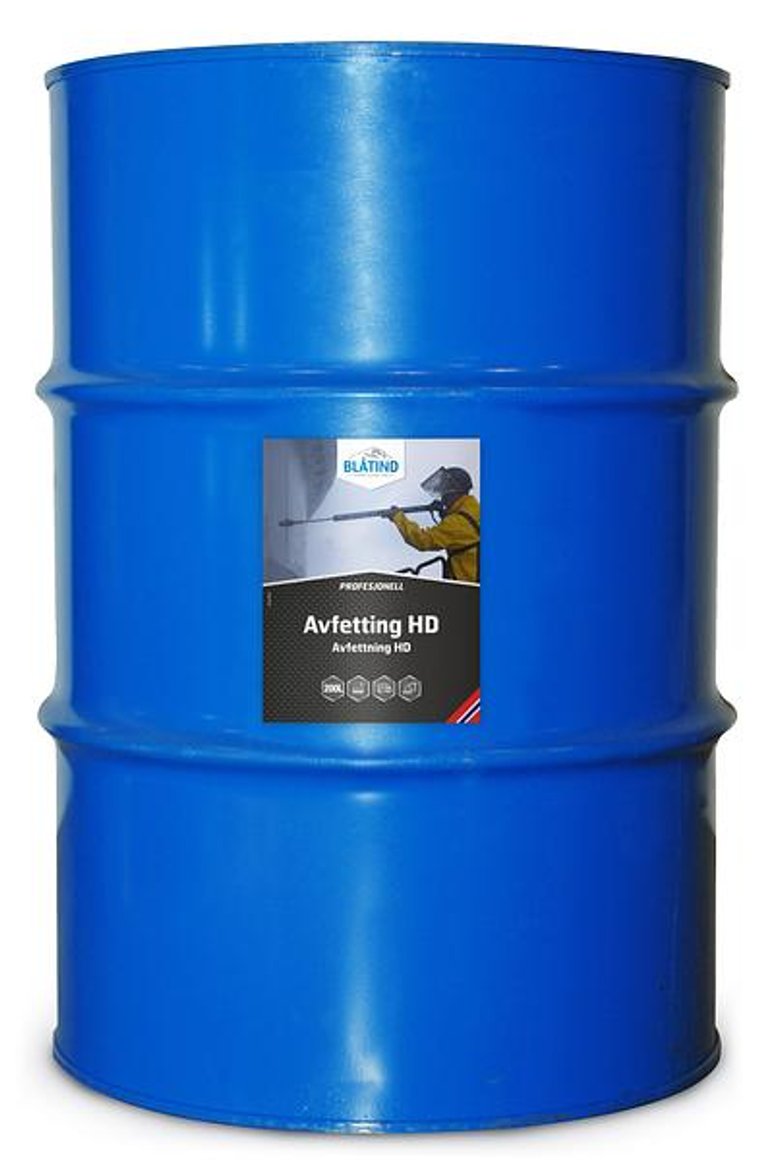 Tjöru- og olíuhreinsir Blatind HD 200 ltr