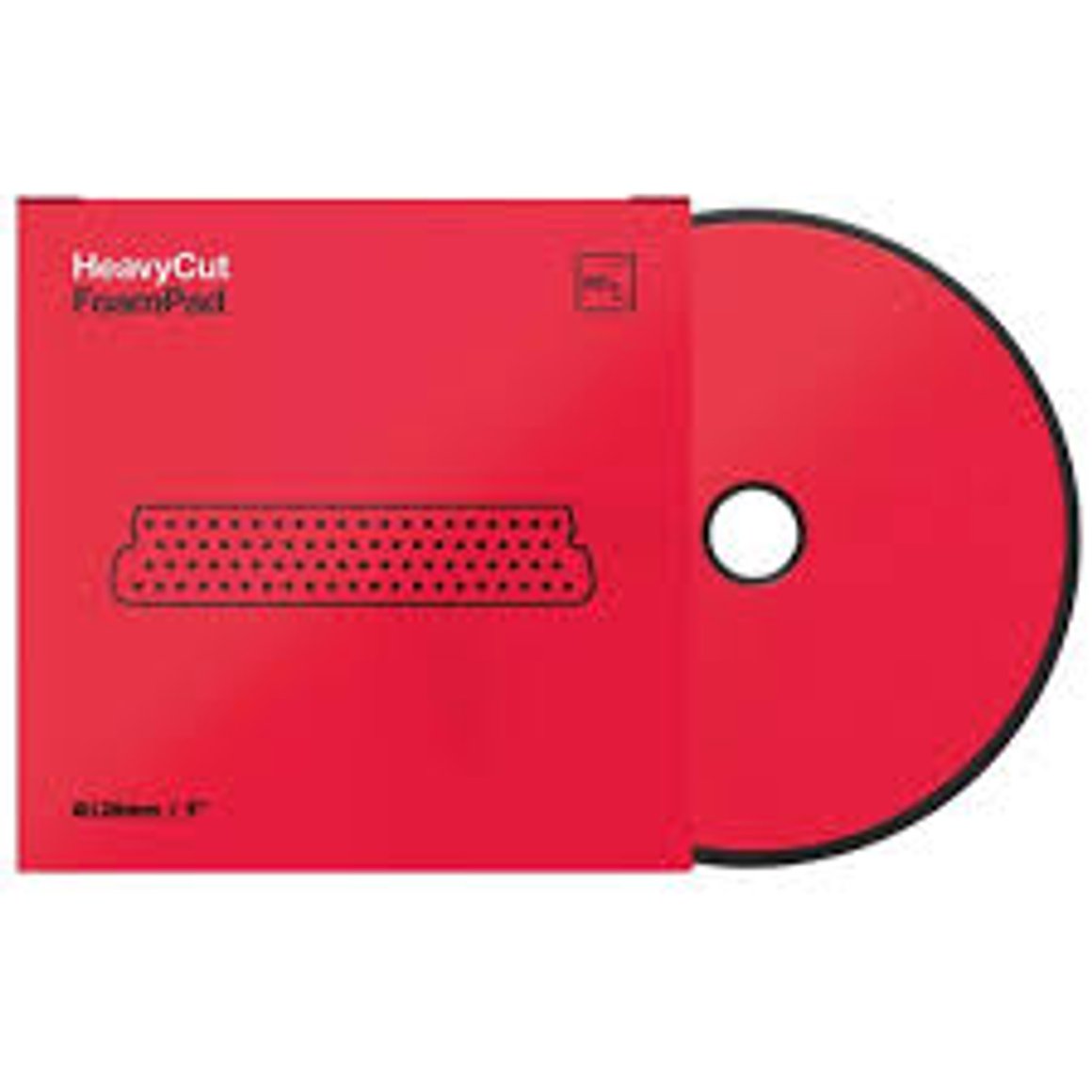 KCx NEW Heavy Cut Foam Pad - 150mm Rauður